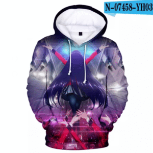 Anime Kakegurui 3D Printed Regular Hoodie