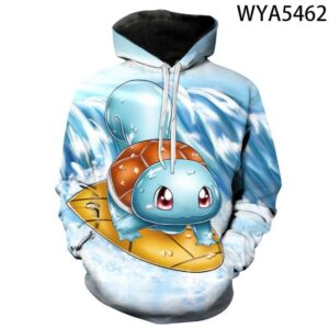 Anime Pokemon 3D Printed Sweatshirt Hoodies