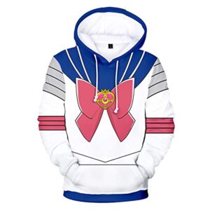 Anime Sailor Moon Hoodie - 3D Print Pullover Hoodie