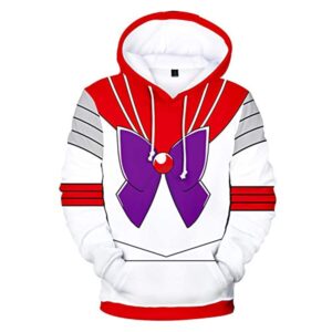 Anime Sailor Moon Hoodie - 3D Print Pullover Hoodie