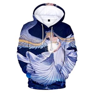 Anime Sailor Moon Hoodie - Sailor Moon 3D Print Pullover Hoodie