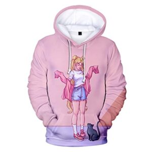 Anime Sailor Moon Hoodie - Sailor Moon 3D Print Pullover Hoodie