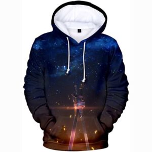 Anime Sword Art Online Hoodie Sweatshirt Jacket Costume Fleeces Adult Cosplay