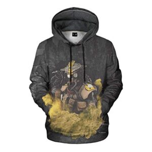 Apex Legends Hoodies - Bloodhound 3D Print Pullover Gaming Hoodie