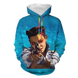 Apex Legends Hoodies - Loba Fashion 3D Print Pullover Gaming Hoodie