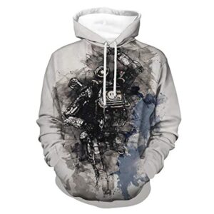 Apex Legends Hoodies - Pathfinder 3D Print Pullover Gaming Hoodie