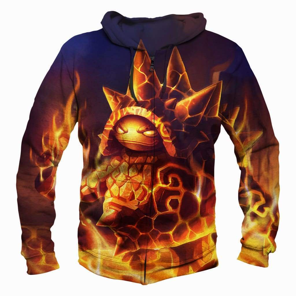 League Of Legend Rammus - Pullover Black Hoodie - Image 2