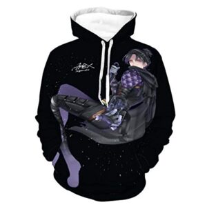 Apex Legends Hoodies - Wraith Fashion 3D Print Drawsrting Pullover Gaming Hoodie
