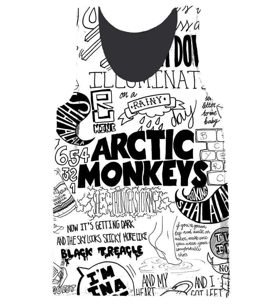 Arctic Monkeys Hoodies - Pullover White Hoodie - Image 5