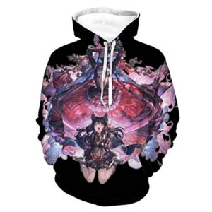 Arknights Hoodies - 3D Print Hooded Pullover Sweatshirt