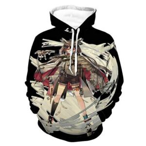 Arknights Hoodies - 3D Print Hooded Pullover Sweatshirt
