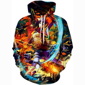 Attack on Titan 3D Print Pullover Hoodie Sweatshirt with Pocket
