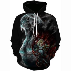 Attack on Titan 3D Print Pullover Hoodie Sweatshirt with Pocket
