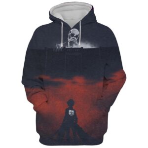 Attack On Titan Colossal 3D Hoodie