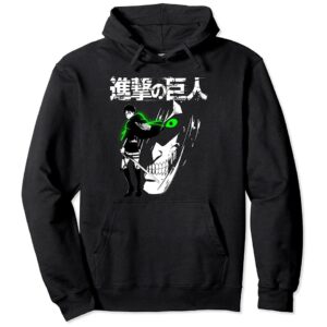 Attack on Titan Eren Jaeger Glow Pullover Hoodie