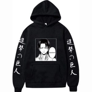 Attack on Titan Hoodie Unisex Wings of Freedom Print Cotton Cozy Anime Cosplay Pullovers Tops Hooded Sweatshirts