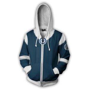 Avatar: The Last Airbender Aang Sweatshirts Cosplay 3D Printed Hooded Zip Jackets