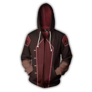 Avatar: The Last Airbender Asami Hoodies - Zip Up Hoodie