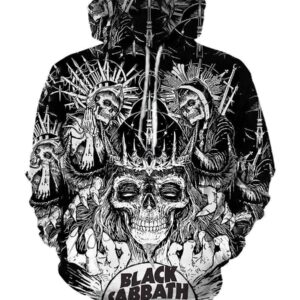 Black Sabbath - 3D Hoodie, Zip-Up, Sweatshirt, T-Shirt #1