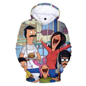 Bob's Burgers 3D Printed Hooded Pullover Hoodies