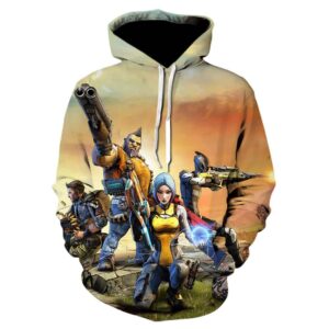 Borderlands 3 Hoodie Sweatshirt - Games 3D Print Hooded Pullover