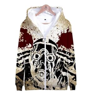 Borderlands 3 Hoodie - Unisex 3D Zipper Hooded Sweatshirts