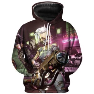 Borderlands 3 Hoodies - 3D Printed Casual Hooded Pullover Sweatshirt