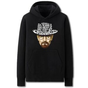 Breaking Bad Hoodies - Solid Color Dangerous Mr. White Fleece Hoodie