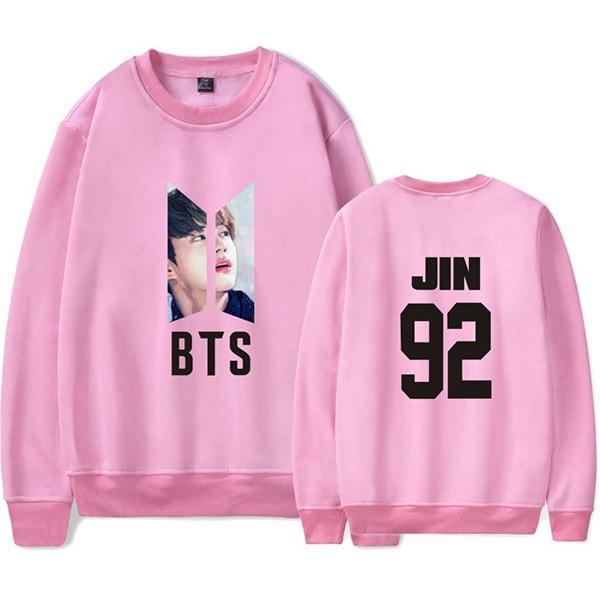 BTS Sweatshirt - Jin Crew neck Sweatshirt - Image 3
