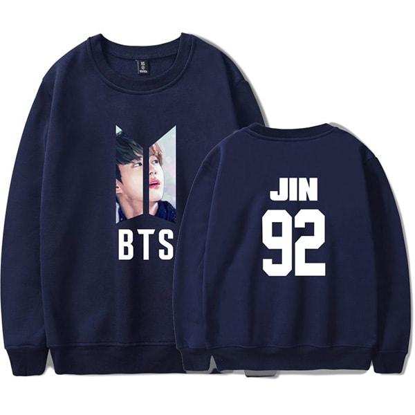 BTS Sweatshirt - Jin Crew neck Sweatshirt - Image 4