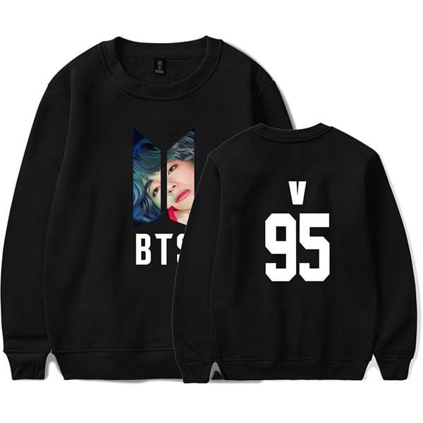 BTS Sweatshirt - V Crew Neck Sweatshirt - Image 2