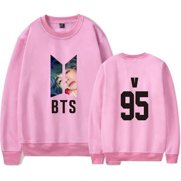 BTS Sweatshirt - V Crew Neck Sweatshirt - Image 3