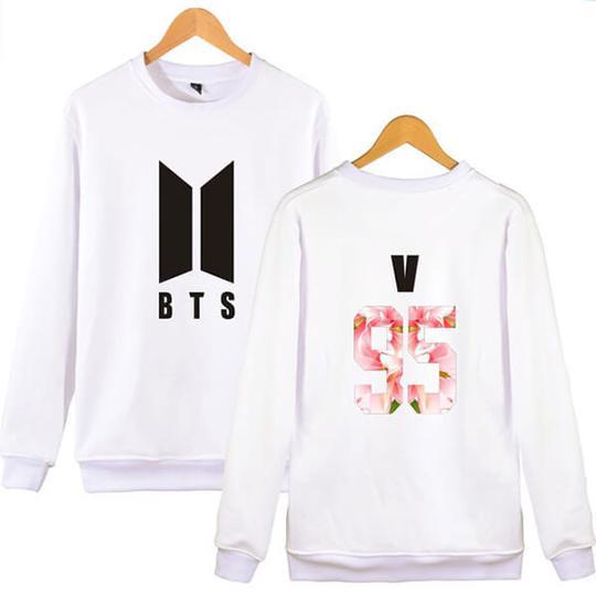 BTS Sweatshirt - V Member Name Sweatshirt - Image 3