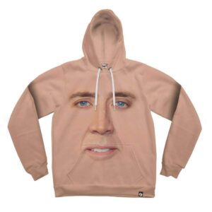 Cage Face 3D Printed Hoodie