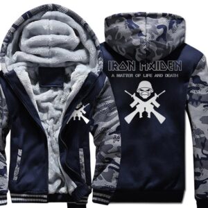 Call-of-Duty Jackets - Solid Color Call-of-Duty Game Series Call-of-Duty Machine Gun Fleece Jacket