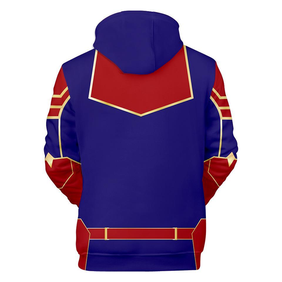 Captain Marvel Hoodie - Carol Danvers Pullover Hoodie - Image 2