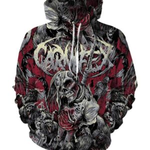 Carnifex Hoodies - Pullover Red Hoodie