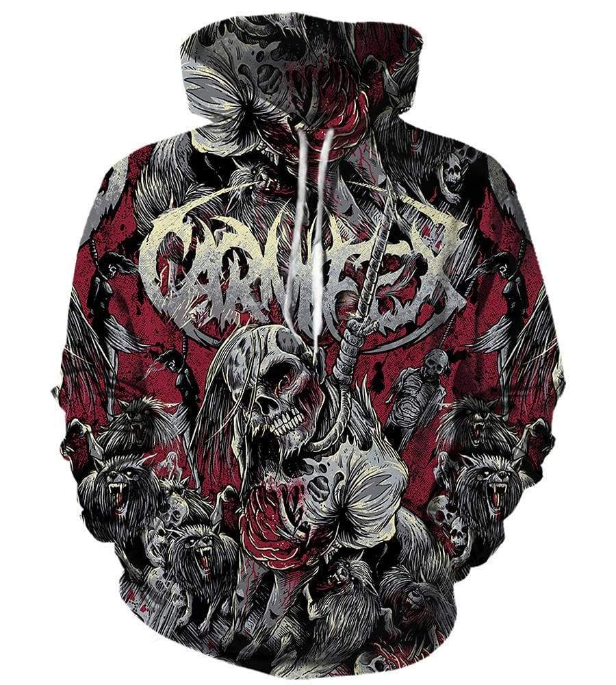 Carnifex Hoodies - Pullover Red Hoodie