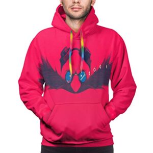 Cartoon Games Sonic Hoodie - Dr. Eggman Pink 3D Print Pullover Hooded Sweatshirt