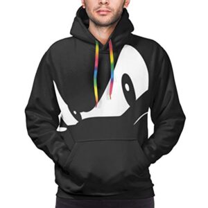 Cartoon Games Sonic Hoodie - Shadow the Hedgehog Black 3D Print Pullover Hooded Sweatshirt