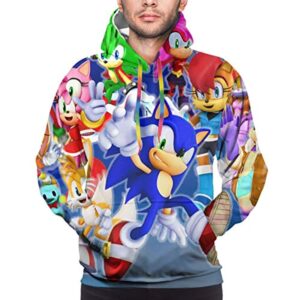 Cartoon Games Sonic Mania Hoodie - 3D Print Colorful Unisex Pullover Hoodie