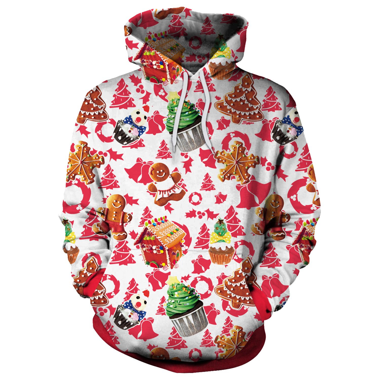 Christmas Hoodies - Christmas Cake 3D Print Hoodie