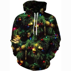 Christmas Hoodies - Christmas Tree Bell Pullover Hoodies