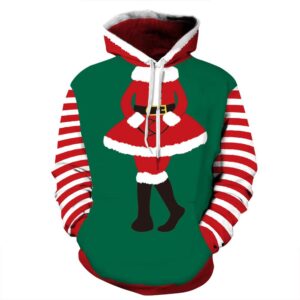 Christmas Hoodies - Super Cute Christmas Cosplay Icon 3D Hoodie