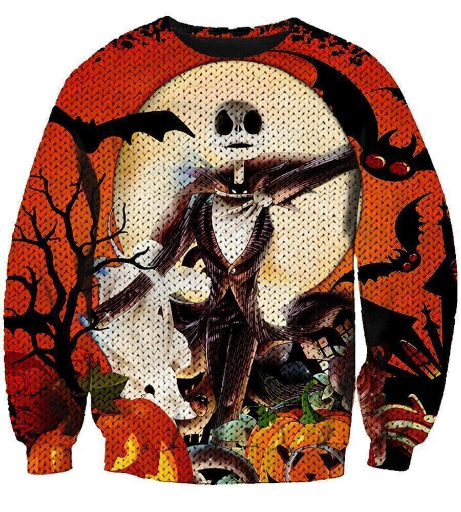 Christmas The Nightmare Before Hoodies - Pullover Yellow Hoodie - Image 3