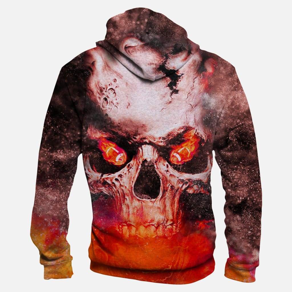 Cleveland Browns Hoodies - Pullover Orange Hoodie - Image 4