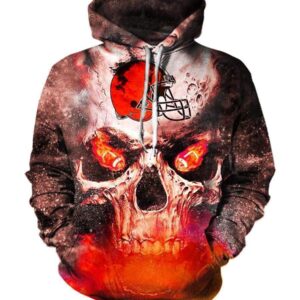 Cleveland Browns Hoodies - Pullover Orange Hoodie