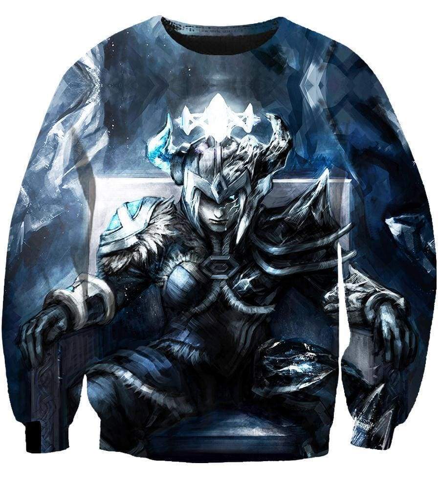 League Of Legend Sejuani Hoodies - Pullover Black Hoodie - Image 3