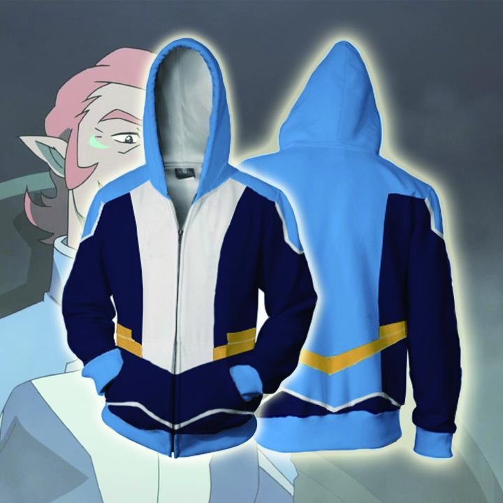 Voltron: Legendary Defender Hoodies - Cosplay Coran Zip Up Hoodie - Image 3
