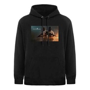 CSGO Hoodie - Counter-strike Black Hooded Sweatshirt